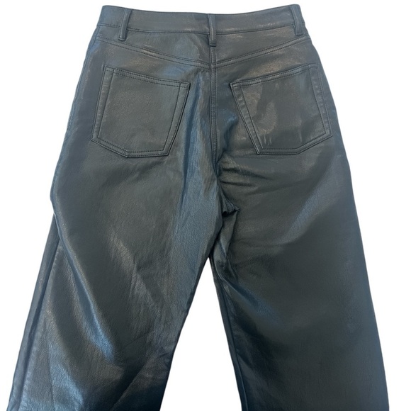 Aritzia Wilfred Melina Faux Leather Pants in Black - Picture 10 of 13